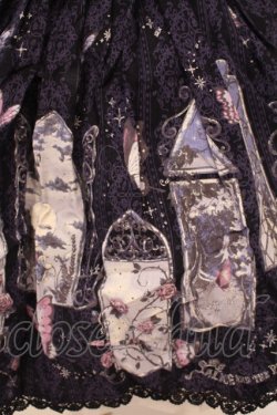 画像2: ALICE and the PIRATES / 真夏の夜の夢柄スカート  ネイビー O-26-01-28-047-PA-SK-IG-OS