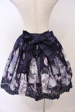 画像4: ALICE and the PIRATES / 真夏の夜の夢柄スカート  ネイビー O-26-01-28-047-PA-SK-IG-OS