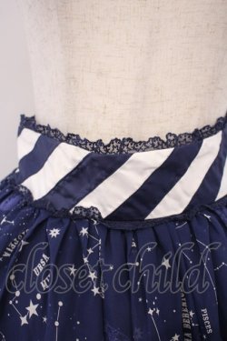 画像4: Angelic Pretty / Cosmicスカート  ネイビー O-26-01-28-048-AP-SK-IG-OS