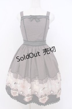 画像1: Innocent World / メリーゴーラウンドジャンパースカート  クロ O-26-01-28-052-IW-OP-IG-OS