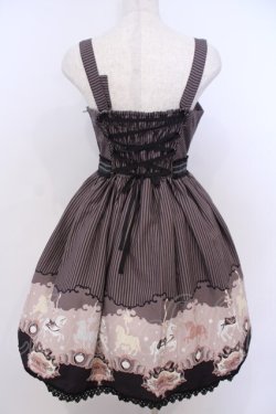 画像3: Innocent World / メリーゴーラウンドジャンパースカート  クロ O-26-01-28-052-IW-OP-IG-OS