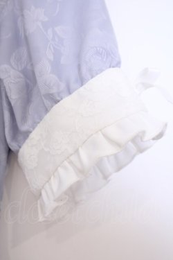 画像2: DearMyLove / ハートパールジャガードorツイードワンピース M ジャガード 膝上ブルー O-26-01-28-064-EL-OP-IG-OS