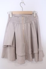 画像2: couture BY ROJITA / 2段フリルスカート  薄ピンクベージュ O-26-01-28-065-LO-SK-IG-ZT606 (2)