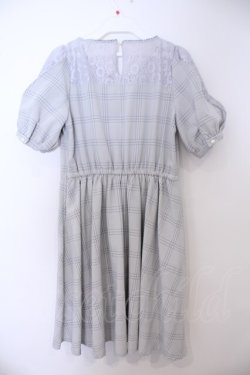 画像3: axes femme POETIQUE / スカラップビスチェ切り替えワンピース M グレー O-26-01-28-069-AX-OP-IG-OS