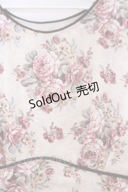 画像2: axes femme POETIQUE / ローズブーケ柄ワンピース M アイボリー O-26-01-28-070-AX-OP-IG-OS