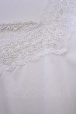 画像2: axes femme / レース使いインナープルオーバー M シロ O-26-01-28-007-AX-TO-OW-OS