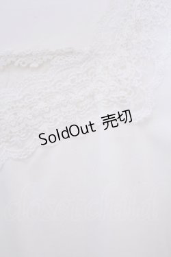 画像2: axes femme / レース使いインナープルオーバー M シロ O-26-01-28-007-AX-TO-OW-ZT599