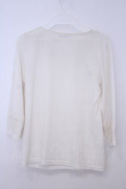 画像3: axes femme / レース使いインナープルオーバー M シロ O-26-01-28-007-AX-TO-OW-OS