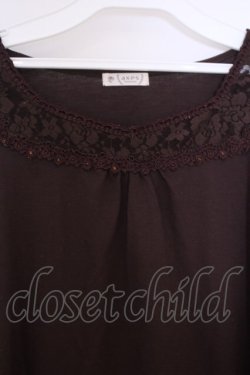 画像2: axes femme / 折り返し2WAYインナープルオーバー L ブラウン O-26-01-28-008-AX-TO-OW-OS