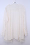 axes femme / レース重ねUVトッパーカーデ M キナリ O-26-01-28-018-AX-TO-OW-OS