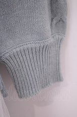 画像2: axes femme / サイドプリーツニットワンピース F ミントグリーン O-26-01-28-002-AX-OP-OW-ZT601 (2)