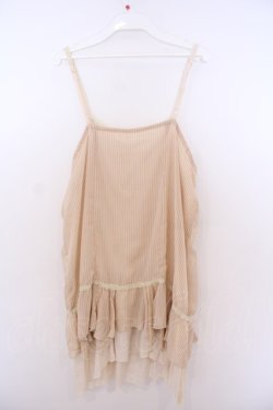 画像2: axes femme / リバーシブルキャミソール M ピンク×キナリ O-26-01-28-020-AX-TO-OW-OS