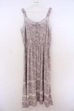 画像1: axes femme / 小花柄キャミワンピース M ラベンダー O-26-01-28-021-AX-OP-OW-ZT601 (1)