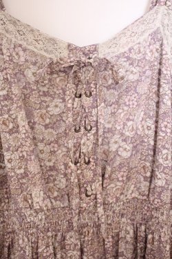 画像2: axes femme / 小花柄キャミワンピース M ラベンダー O-26-01-28-021-AX-OP-OW-OS