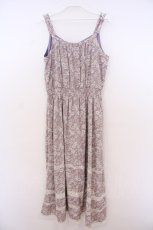 画像3: axes femme / 小花柄キャミワンピース M ラベンダー O-26-01-28-021-AX-OP-OW-ZT601 (3)