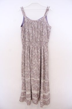 画像3: axes femme / 小花柄キャミワンピース M ラベンダー O-26-01-28-021-AX-OP-OW-OS