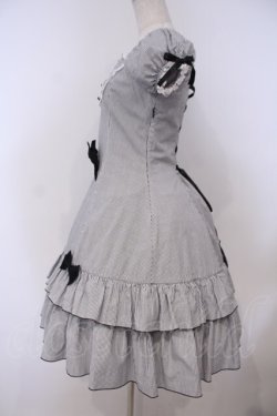 画像5: metamorphose / 半袖フリルリボンワンピース  グレー O-26-01-29-002-ME-OP-YM-OS