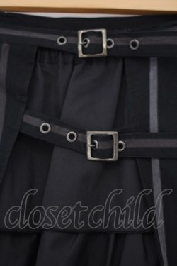 画像2: MIHO MATSUDA / レイヤードスカート M ブラック O-26-01-29-034-GO-SK-OW-OS