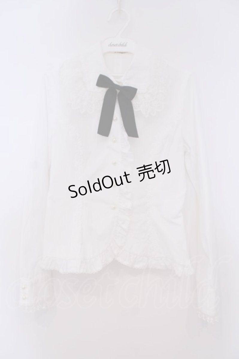 画像1: Mary Magdalene / リズベスチュールレースブラウス  シロ O-26-01-29-044-CL-BL-OW-OS (1)