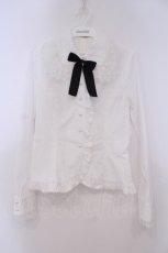 画像1: Mary Magdalene / リズベスチュールレースブラウス  シロ O-26-01-29-044-CL-BL-OW-OS (1)