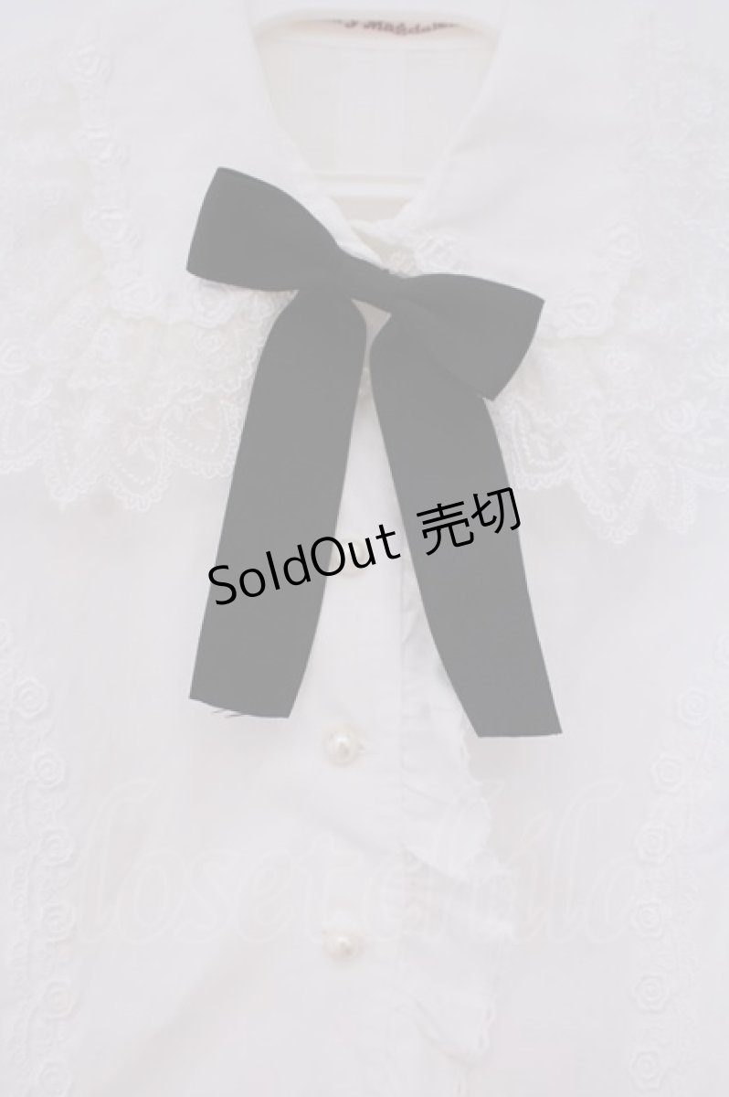 画像2: Mary Magdalene / リズベスチュールレースブラウス  シロ O-26-01-29-044-CL-BL-OW-OS (2)