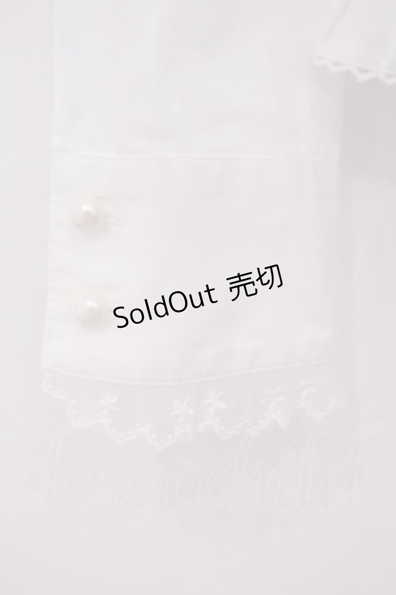 画像4: Mary Magdalene / リズベスチュールレースブラウス  シロ O-26-01-29-044-CL-BL-OW-OS (4)