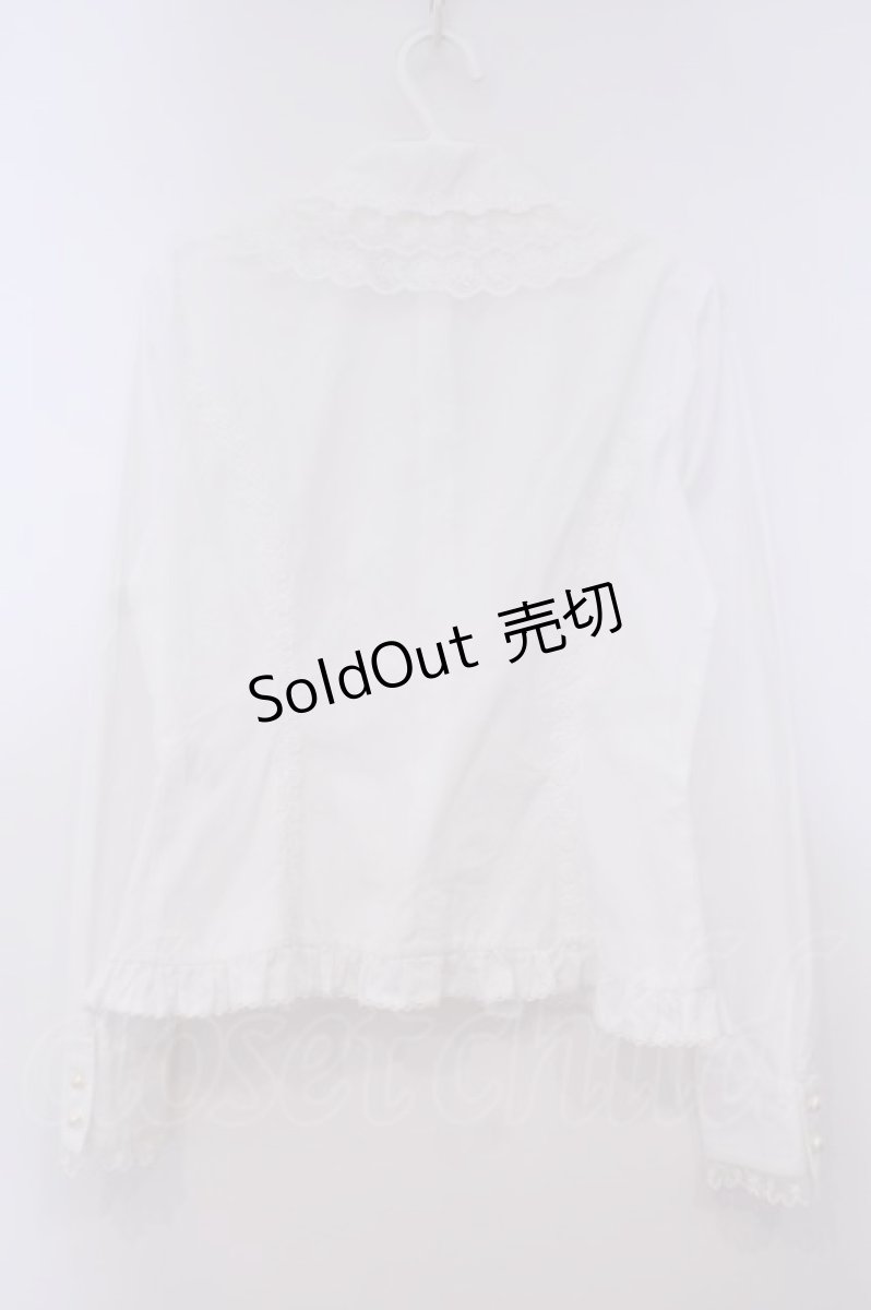 画像5: Mary Magdalene / リズベスチュールレースブラウス  シロ O-26-01-29-044-CL-BL-OW-OS (5)