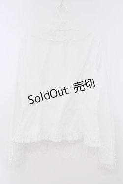 画像5: Mary Magdalene / リズベスチュールレースブラウス  シロ O-26-01-29-044-CL-BL-OW-OS