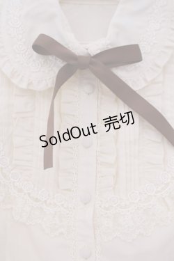 画像2: Mary Magdalene / ピンタックフリルヨークブラウス  キナリ O-26-01-29-045-CL-BL-OW-OS