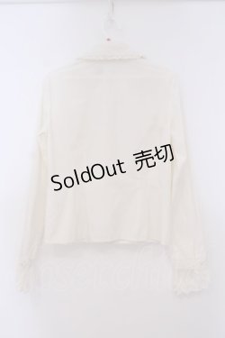 画像4: Mary Magdalene / ピンタックフリルヨークブラウス  キナリ O-26-01-29-045-CL-BL-OW-OS