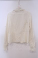 画像6: Mary Magdalene / ピンタックフリルヨークブラウス  キナリ O-26-01-29-045-CL-BL-OW-OS (6)