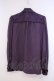 画像3: axes femme / ローズモチーフ使いブラウス M パープル O-26-01-29-049-AX-BL-OW-OS (3)
