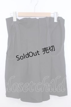 画像1: axes femme POETIQUE / サス付ハイウエストパンツ M クロ O-26-01-29-1001-AX-PA-OW-OS