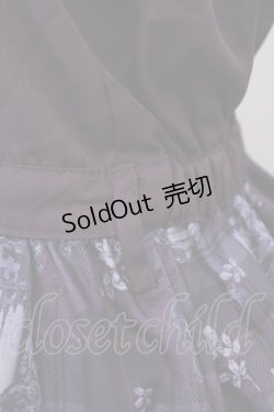 画像3: axes femme POETIQUE / ゴシックフレームワンピース M パープル O-26-01-29-1039-AX-OP-OW-OS