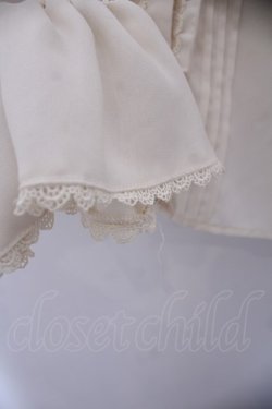 画像3: axes femme kawaii / バラレースフリルブラウス M キナリ O-26-01-29-1043-AX-BL-OW-OS