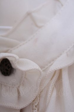 画像4: axes femme kawaii / バラレースフリルブラウス M キナリ O-26-01-29-1043-AX-BL-OW-OS