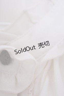 画像4: axes femme kawaii / バラレースフリルブラウス M キナリ O-26-01-29-1043-AX-BL-OW-OS