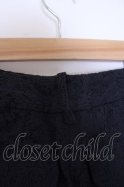 画像3: INGEBORG / ジャガードパンツ 9 ネイビー O-26-01-29-1072-LO-PA-IG-OS