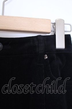 画像2: INGEBORG / コーデュロイストーン配色スカート 9 クロ O-26-01-29-1073-LO-SK-IG-OS