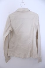 画像4: INGEBORG / 刺繍入りタックブラウス 9 ベージュ O-26-01-29-1082-LO-BL-IG-ZT604 (4)