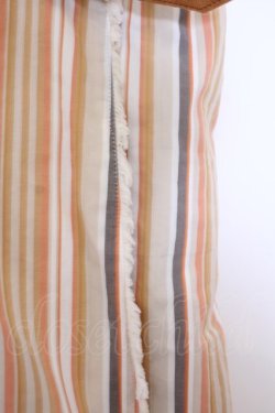 画像2: INGEBORG / ストライプキルト風スカート S オレンジ系 O-26-01-29-1084-LO-SK-IG-OS