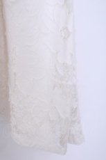 画像2: INGEBORG / レースフラワー配色スカート 3(9号) オフシロ O-26-01-29-1086-LO-SK-IG-ZT602 (2)