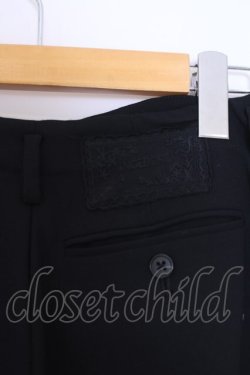 画像2: INGEBORG / ロールアップ風パンツ 7 クロ O-26-01-29-1088-LO-PA-IG-OS