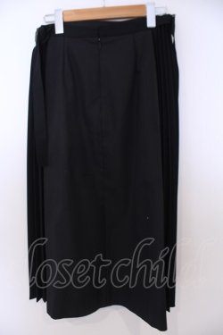 画像4: INGEBORG / サイドプリーツミディスカート 3(9号) クロ O-26-01-29-1089-LO-SK-IG-OS