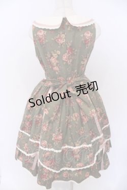 画像3: ALICE and the PIRATES / オペレッタブーケジャンパースカート  グリーン O-26-01-29-1098-PA-OP-OW-OS