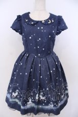 画像1: Secret Honey / 月と星のユニコーンワンピース 8 ネイビーO-26-01-29-1099-CA-OP-OW-ZT586 (1)