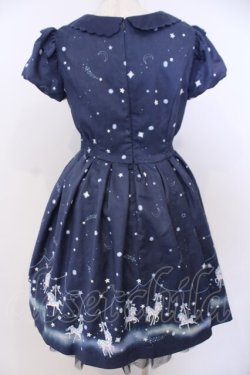 画像4: Secret Honey / 月と星のユニコーンワンピース 8 ネイビー O-26-01-29-1099-CA-OP-OW-OS