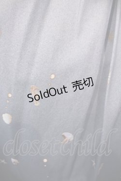 画像3: axes femme / 海グラデ柄ワンピース M ブルー O-26-01-29-1015-AX-OP-OW-OS