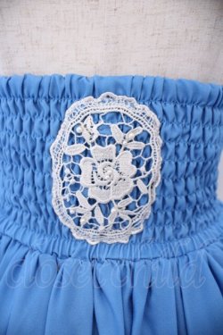 画像2: axes femme / 街柄2wayスカート M ブルー O-26-01-29-1017-AX-SK-OW-OS