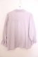 画像3: axes femme / タイ付きフレームローズ刺繍ブラウス F ラベンダー O-26-01-29-1024-AX-BL-OW-OS (3)
